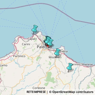 Mappa 90123 Palermo PA, Italia (20.71833)