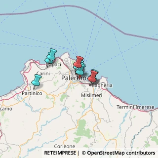 Mappa 90123 Palermo PA, Italia (7.72091)