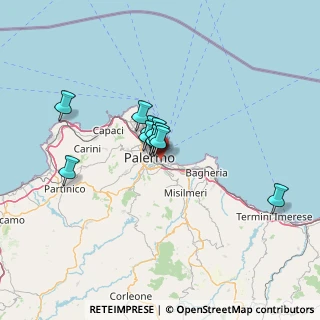 Mappa 90123 Palermo PA, Italia (9.93818)