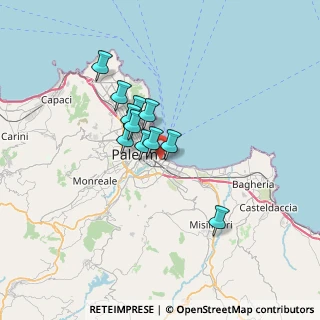 Mappa 90123 Palermo PA, Italia (5.39727)