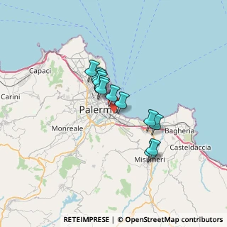 Mappa 90123 Palermo PA, Italia (5.4075)