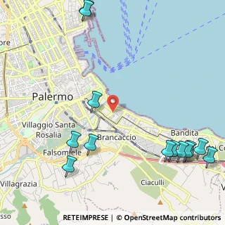Mappa 90123 Palermo PA, Italia (3.34308)
