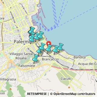 Mappa 90123 Palermo PA, Italia (1.51846)