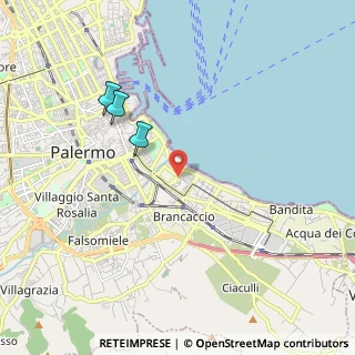Mappa 90123 Palermo PA, Italia (2.04667)