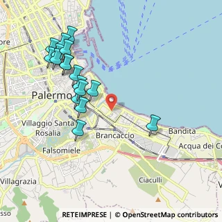 Mappa 90123 Palermo PA, Italia (2.40706)