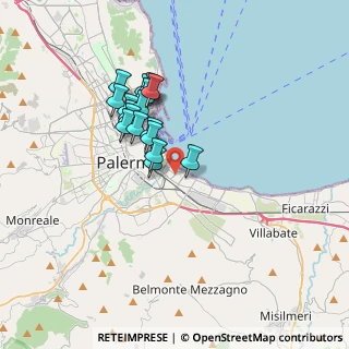 Mappa 90123 Palermo PA, Italia (3.15765)