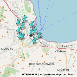 Mappa 90123 Palermo PA, Italia (3.67)
