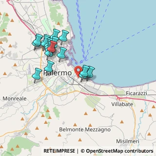 Mappa 90123 Palermo PA, Italia (4.20333)
