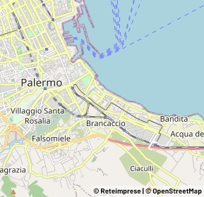 Mappa 90123 Palermo PA, Italia (1.642)