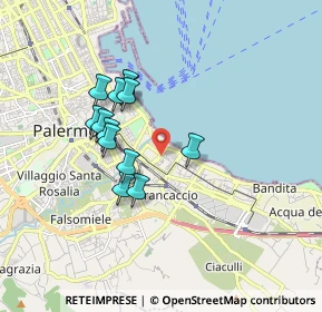 Mappa 90123 Palermo PA, Italia (1.63923)