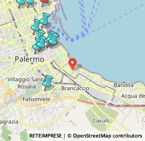 Mappa 90123 Palermo PA, Italia (2.91917)