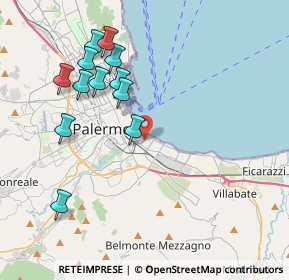 Mappa 90123 Palermo PA, Italia (4.5175)