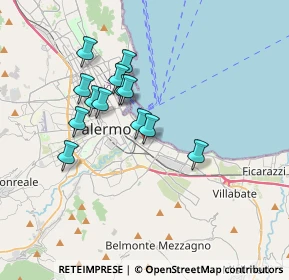 Mappa 90123 Palermo PA, Italia (3.30308)