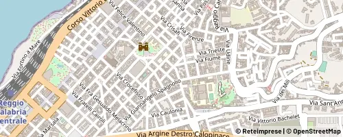 Mappa Reggio Calabria