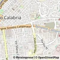 지도 Reggio di Calabria