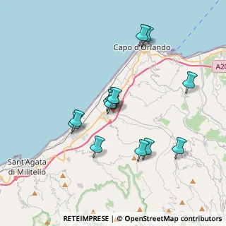 Mappa Via Giolitti, 98070 Capri Leone ME, Italia (3.72077)