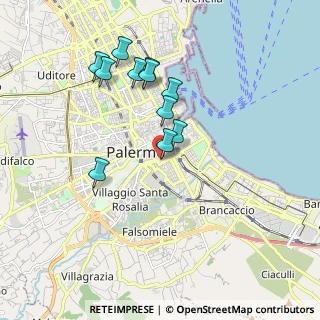 Mappa Via Perni Francesco Maggiore, 90127 Palermo PA, Italia (1.87)