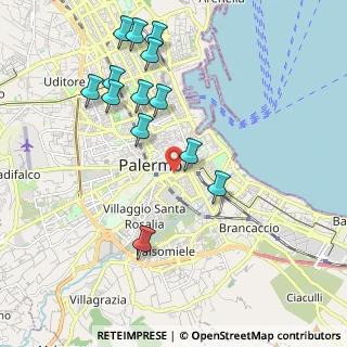 Mappa Corso Tukory, 90143 Palermo PA, Italia (2.37308)