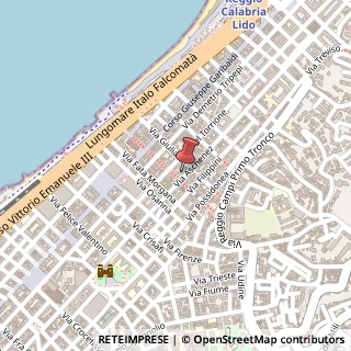 Mappa Via Aschenez, 108, 89125 Reggio di Calabria, Reggio di Calabria (Calabria)