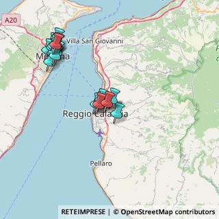 Mappa Postorino, 89126 Reggio di Calabria RC, Italia (9.30368)