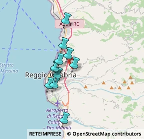 Mappa Postorino, 89126 Reggio di Calabria RC, Italia (3.01364)