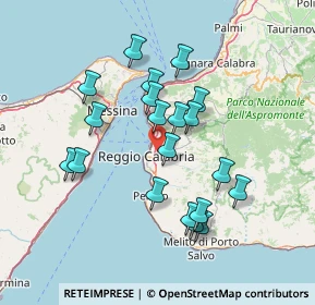 Mappa Postorino, 89126 Reggio di Calabria RC, Italia (14.689)