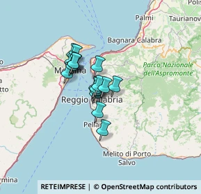 Mappa II Traversa Montesano, 89126 Reggio di Calabria RC, Italia (8.85444)