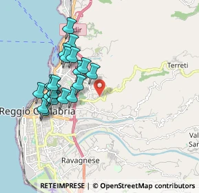Mappa II Traversa Montesano, 89126 Reggio di Calabria RC, Italia (2.0055)