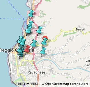 Mappa II Traversa Montesano, 89126 Reggio di Calabria RC, Italia (2.177)