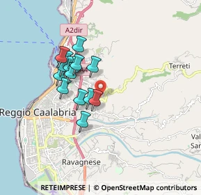 Mappa II Traversa Montesano, 89126 Reggio di Calabria RC, Italia (1.59063)