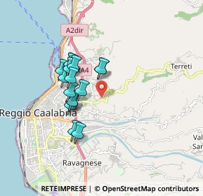 Mappa II Traversa Montesano, 89126 Reggio di Calabria RC, Italia (1.58688)