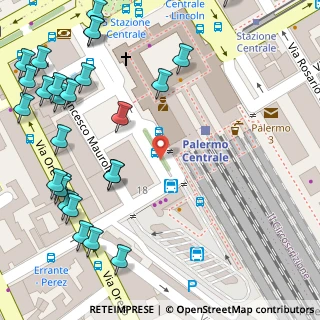 Mappa Piazza Francesco Cupani, 90127 Palermo PA, Italia (0.11276)