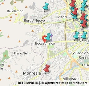 Mappa Palermo, 90136 Palermo PA, Italia (3.71421)