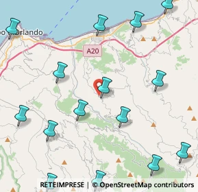 Mappa VIa San Sebastiano, 98062 Ficarra ME, Italia (6.34733)