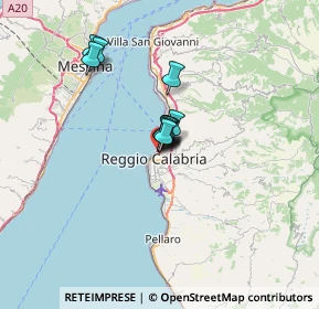 Mappa Via Orange, 89125 Reggio di Calabria RC, Italia (4.07091)