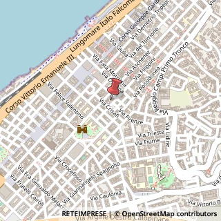 Mappa Via Filippini,  83, 89125 Reggio di Calabria, Reggio di Calabria (Calabria)