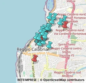 Mappa Via Orange, 89125 Reggio di Calabria RC, Italia (0.621)