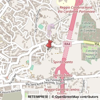 Mappa Tronco i reggio campi, 89126 Reggio di Calabria, Reggio di Calabria (Calabria)