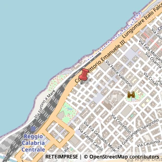 Mappa Via Pritanei, 20, 89127 Reggio di Calabria, Reggio di Calabria (Calabria)