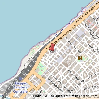 Mappa Via Tommaso Gulli, 12, 89127 Reggio di Calabria, Reggio di Calabria (Calabria)