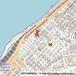 Mappa Via Plutino, 35, 89127 Reggio di Calabria, Reggio di Calabria (Calabria)