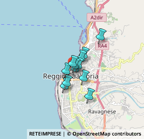 Mappa Via Plutino, 89127 Reggio di Calabria RC, Italia (0.96417)