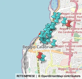 Mappa Via Plutino, 89127 Reggio di Calabria RC, Italia (0.7165)