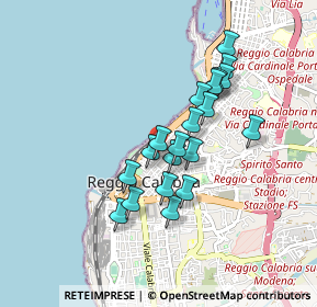 Mappa Via Plutino, 89127 Reggio di Calabria RC, Italia (0.7925)