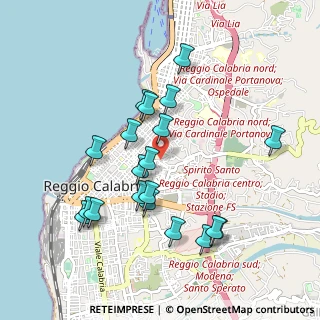 Mappa Via Reggio Campi, 89126 Reggio di Calabria RC, Italia (1.0395)