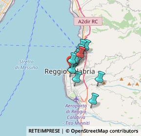 Mappa Via Cavour, 89127 Reggio di Calabria RC, Italia (1.93)