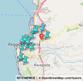 Mappa Via Reggio Campi II Tronco, 89126 Reggio di Calabria RC, Italia (1.84643)