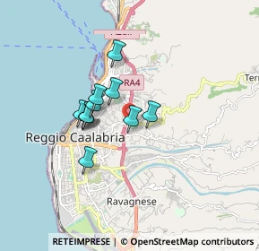 Mappa Via Reggio Campi II Tronco, 89126 Reggio di Calabria RC, Italia (1.38)