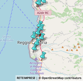 Mappa Via Reggio Campi II Tronco, 89126 Reggio di Calabria RC, Italia (3.27083)