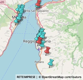 Mappa Via Reggio Campi II Tronco, 89126 Reggio di Calabria RC, Italia (7.7505)